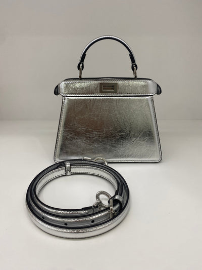 Fendi Peekaboo ISeeU Silver