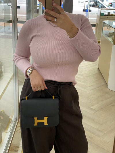 Hermès Constance 24 Epsom Bleu Ocean Brush Gold Hardware