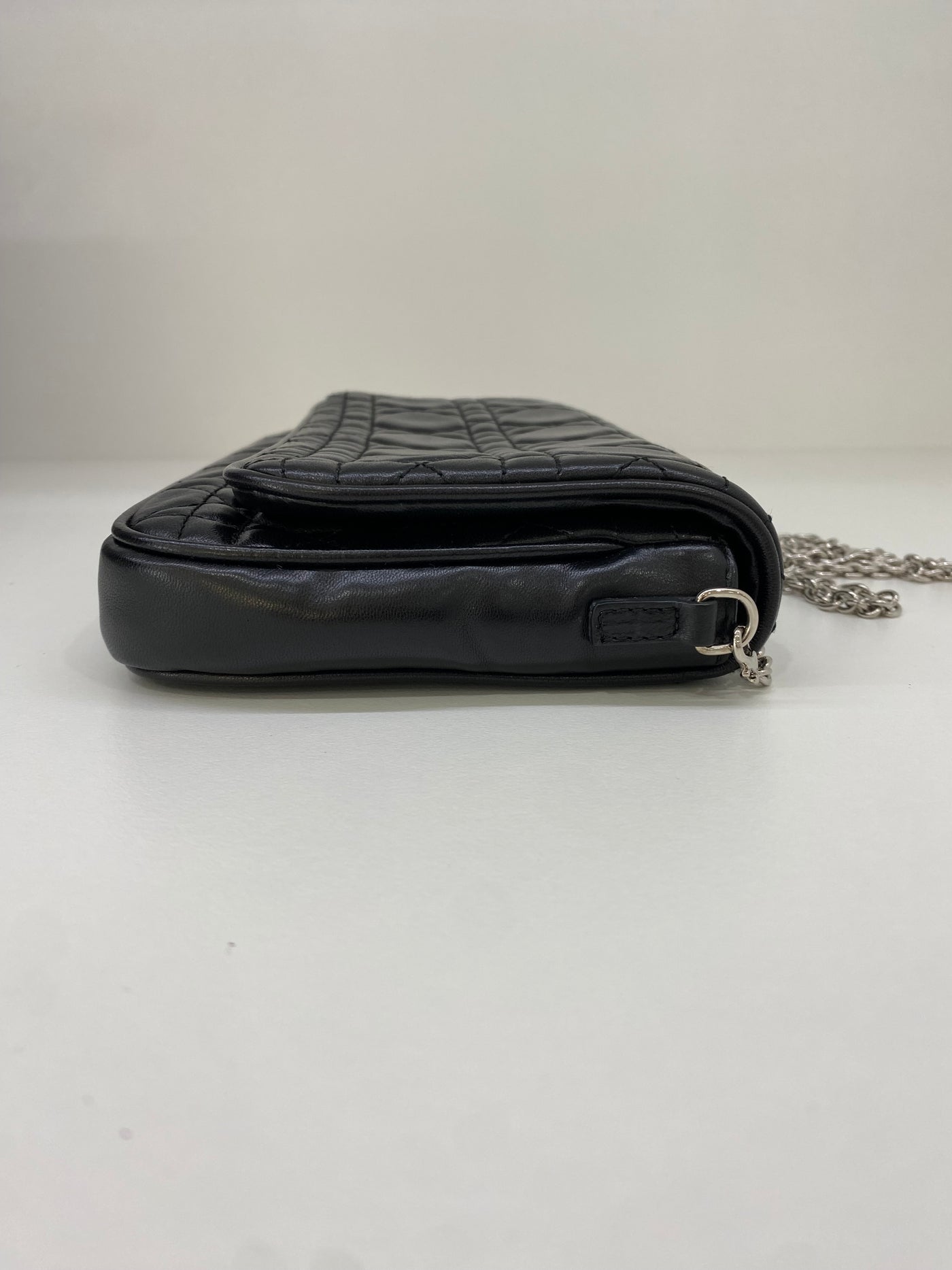 Dior Wallet On Chain Black SHW