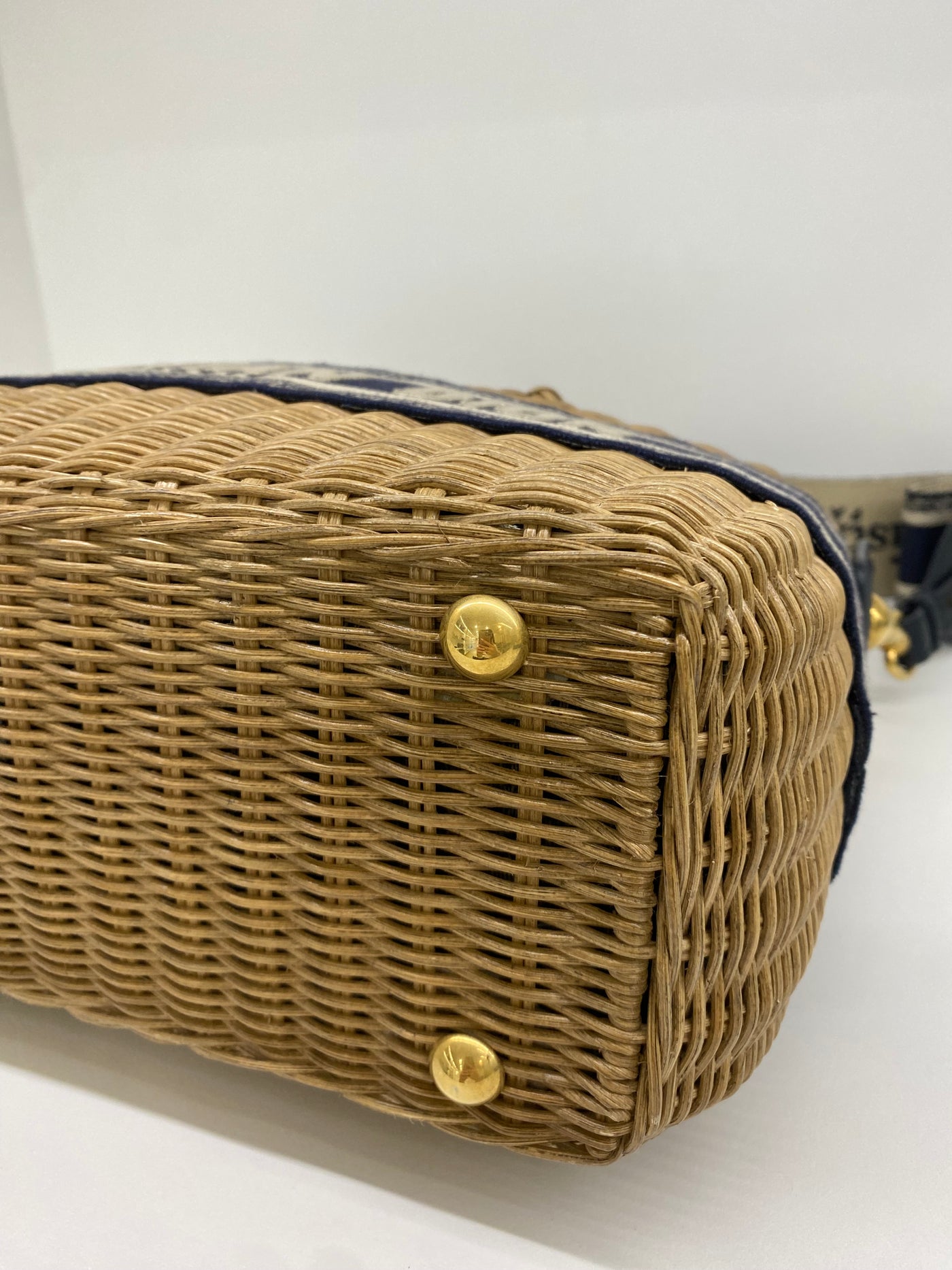 Christian Dior Wicker Bag