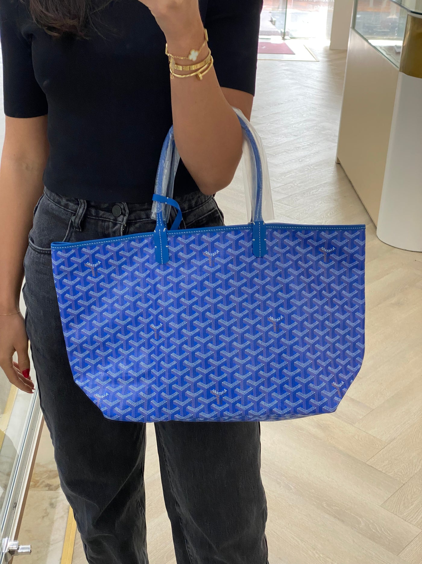 Goyard St Louis PM Blue