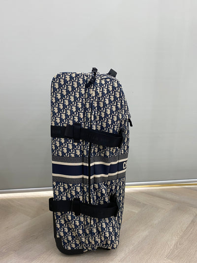 Dior Oblique Roll On Luggage
