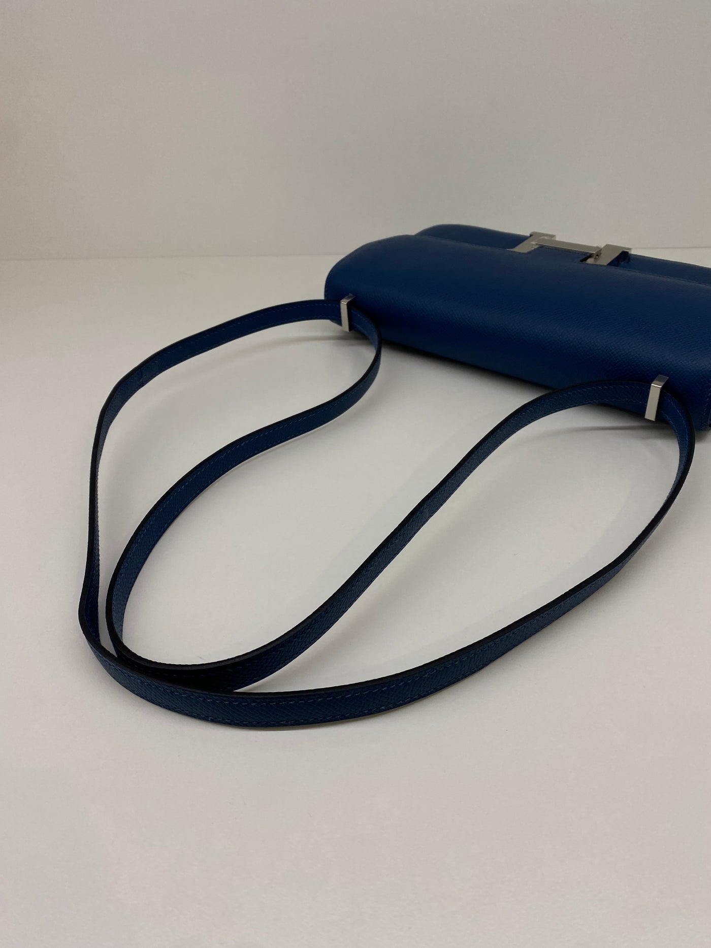 Hermes Constance Elan Deep Blue PHW