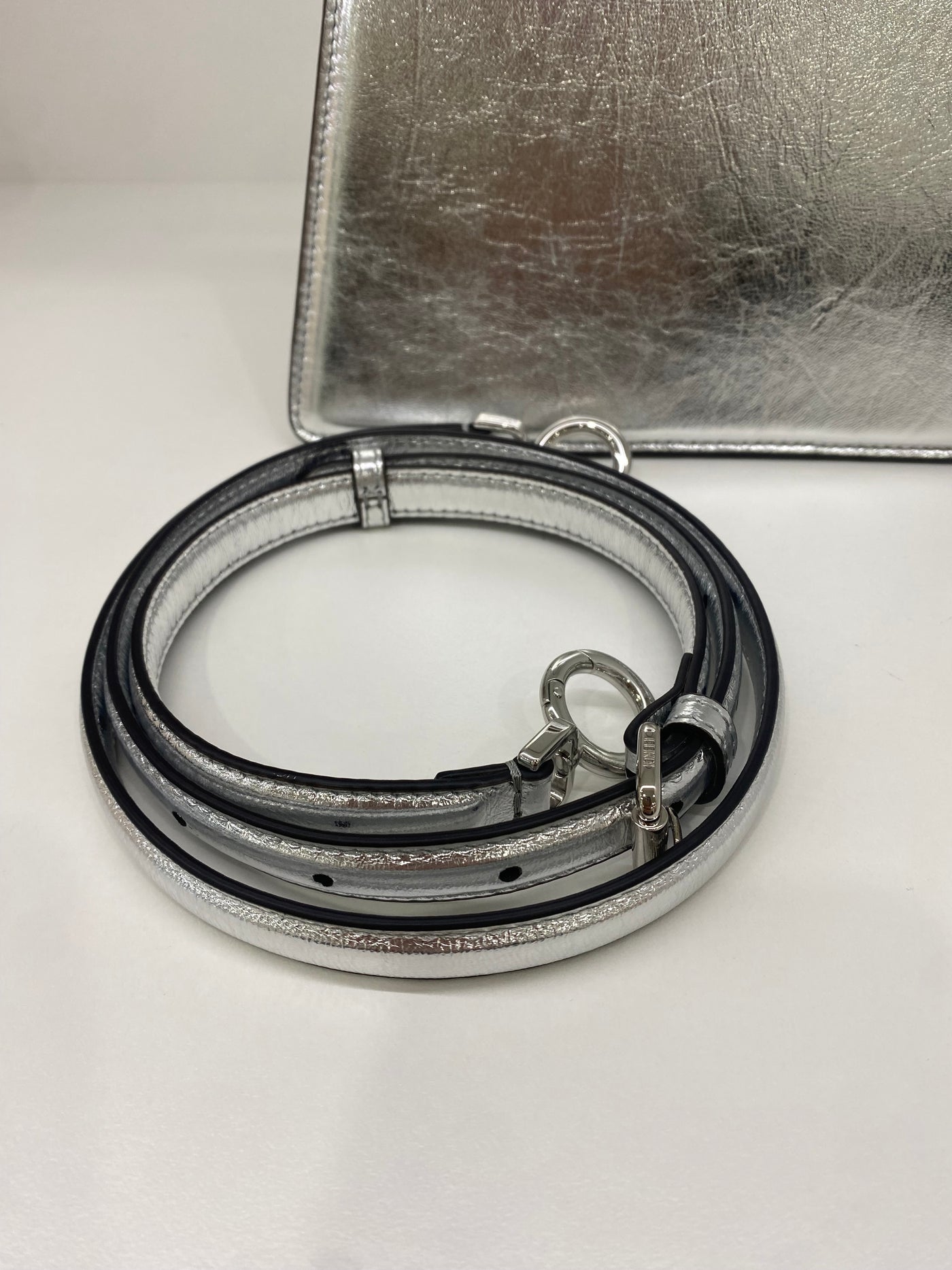 Fendi Peekaboo ISeeU Silver