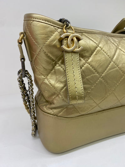 Chanel Gabrielle Gold Large