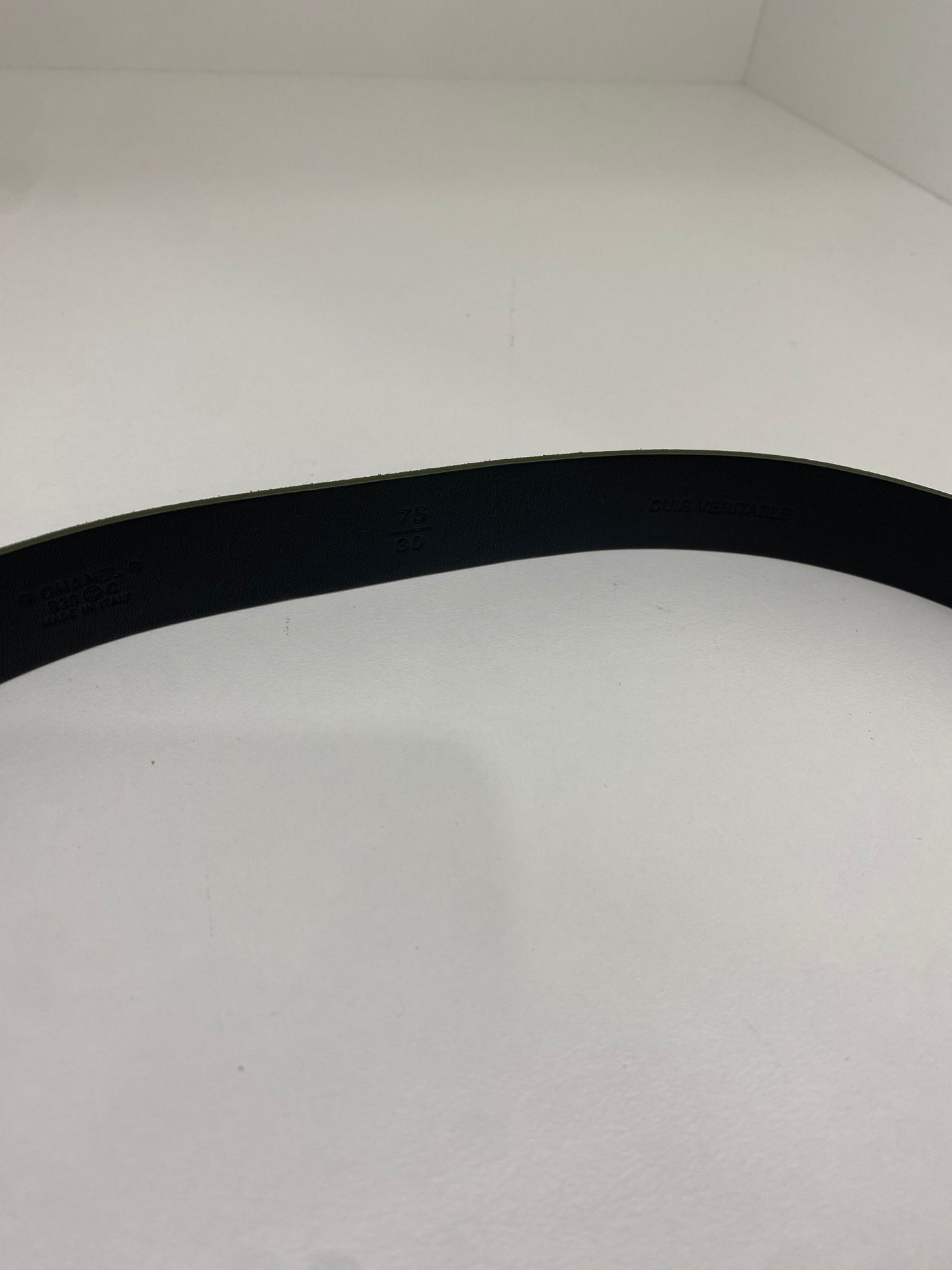 Chanel Belt Black and Velvet Green