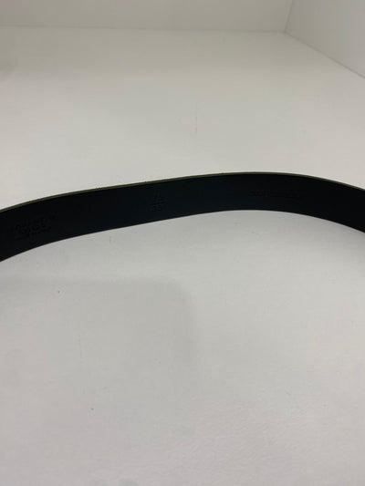 Chanel Belt Black and Velvet Green