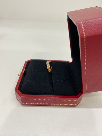 Cartier Love Ring Rose Gold Size 51 (Engraving)