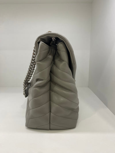 Saint Laurent LouLou Grey Large