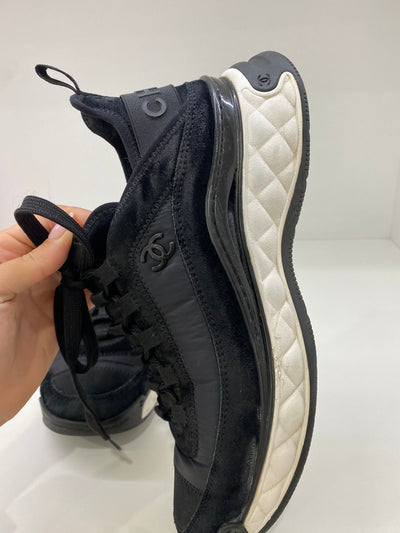 Chanel Sneakers Black Size 40