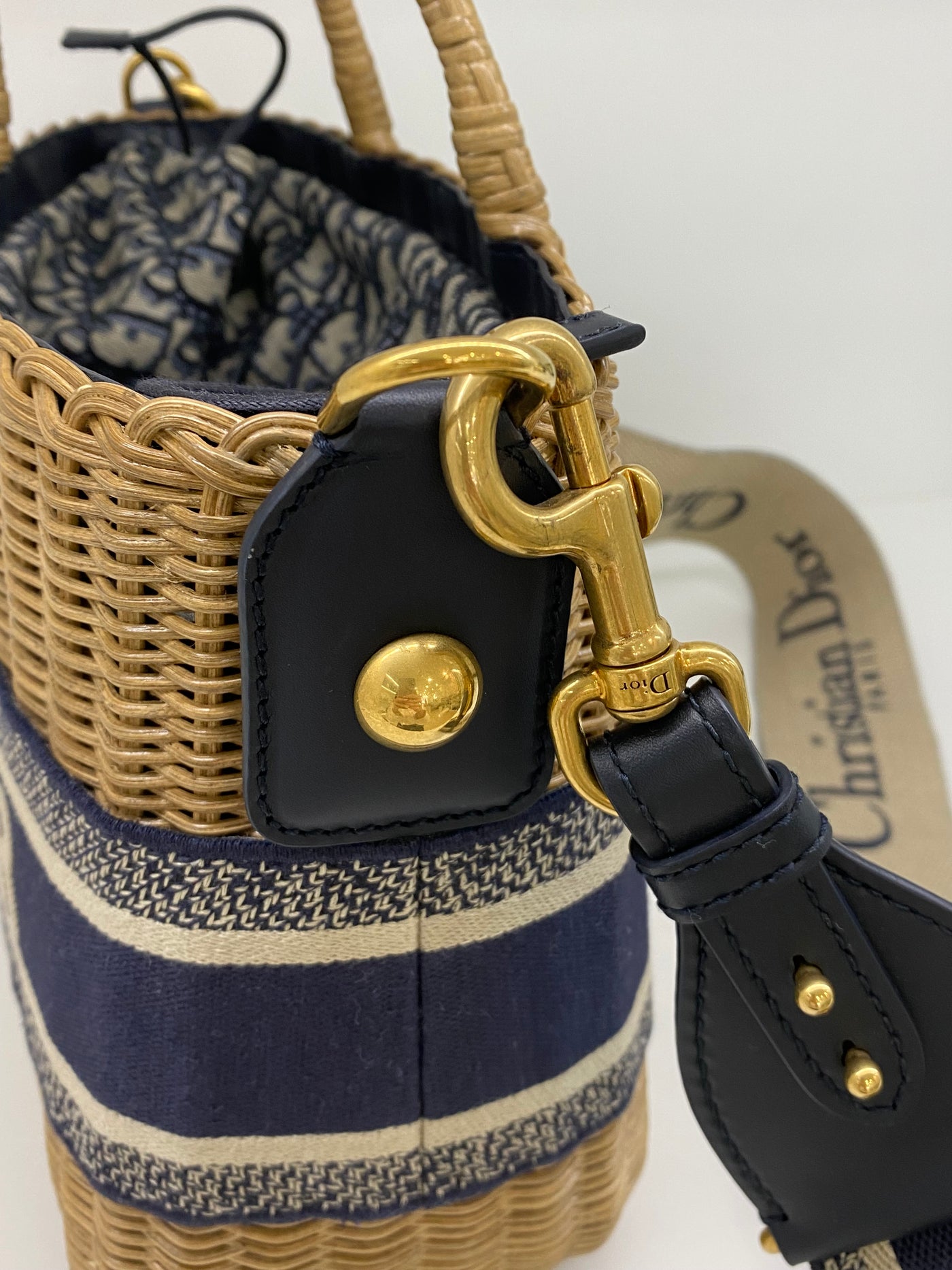 Christian Dior Wicker Bag