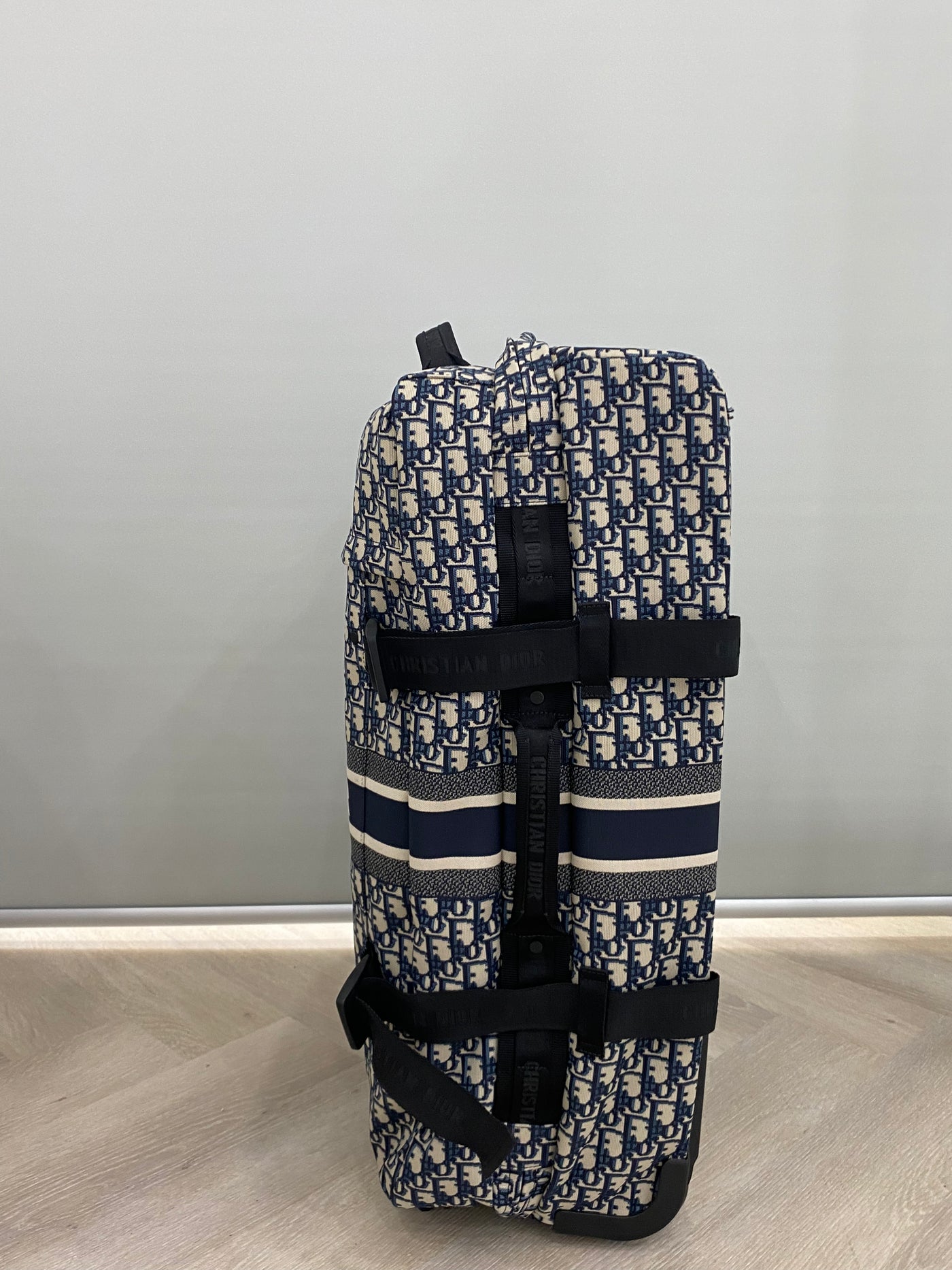 Dior Oblique Roll On Luggage