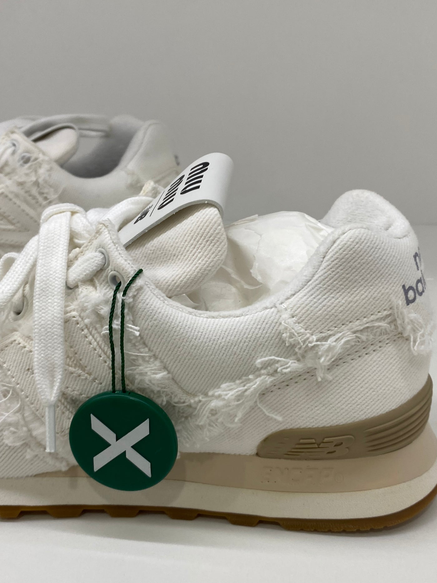 Miu Miu x New Balance White Sneakers - Size 38