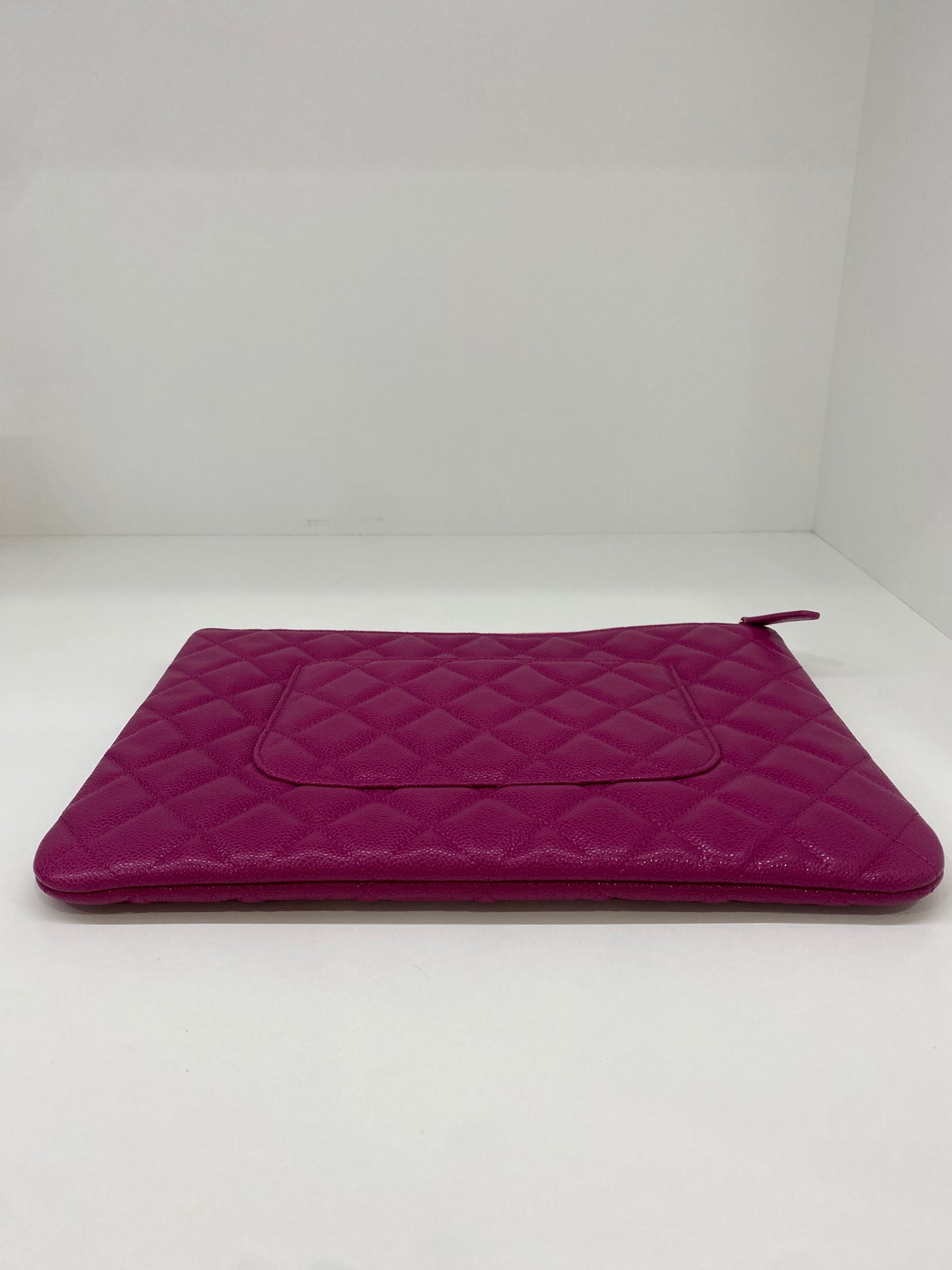 Chanel Pouch Fuchsia Caviar