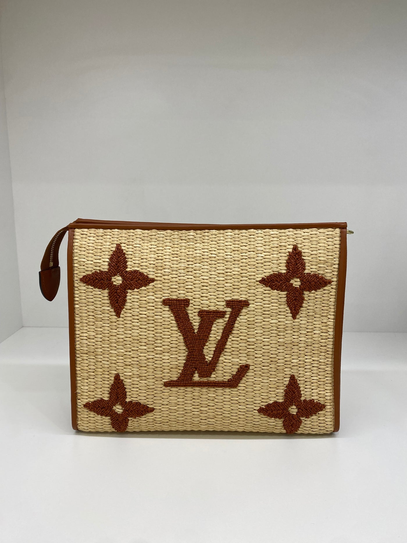 Louis Vuitton Raffia Monogram Giant Toiletry Pouch