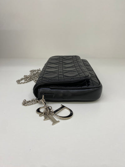 Dior Wallet On Chain Black SHW