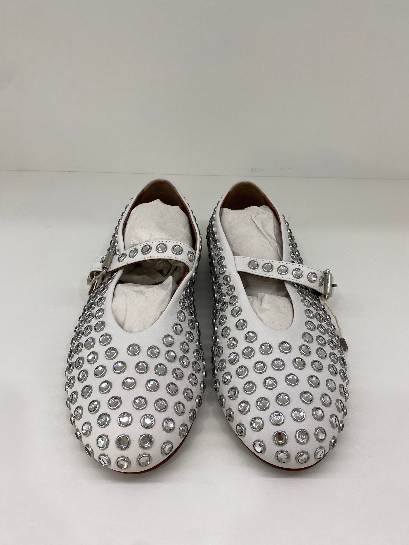 Alaia Ballet Flat White Size 38