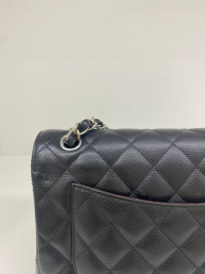 Chanel Classic Flap Large (Jumbo) Black SHW (series 24)