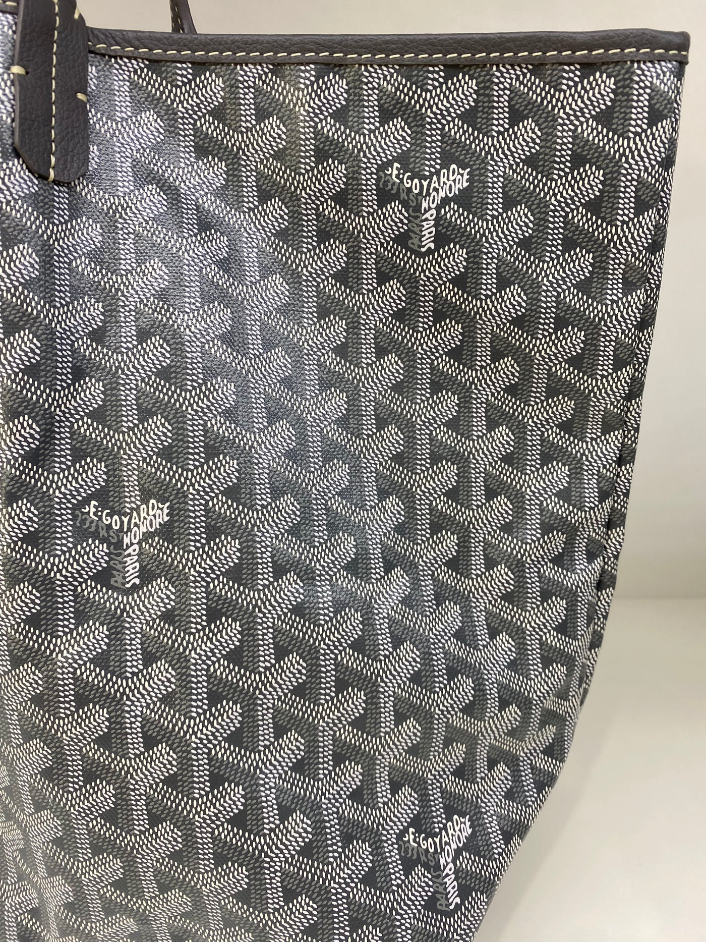 Goyard St Louis Tote PM Grey