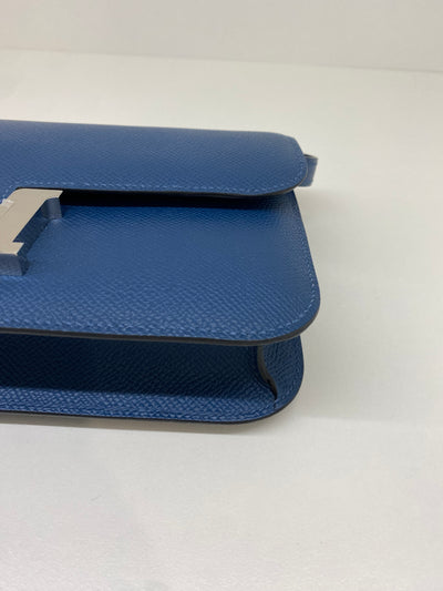 Hermes Constance Elan Deep Blue PHW