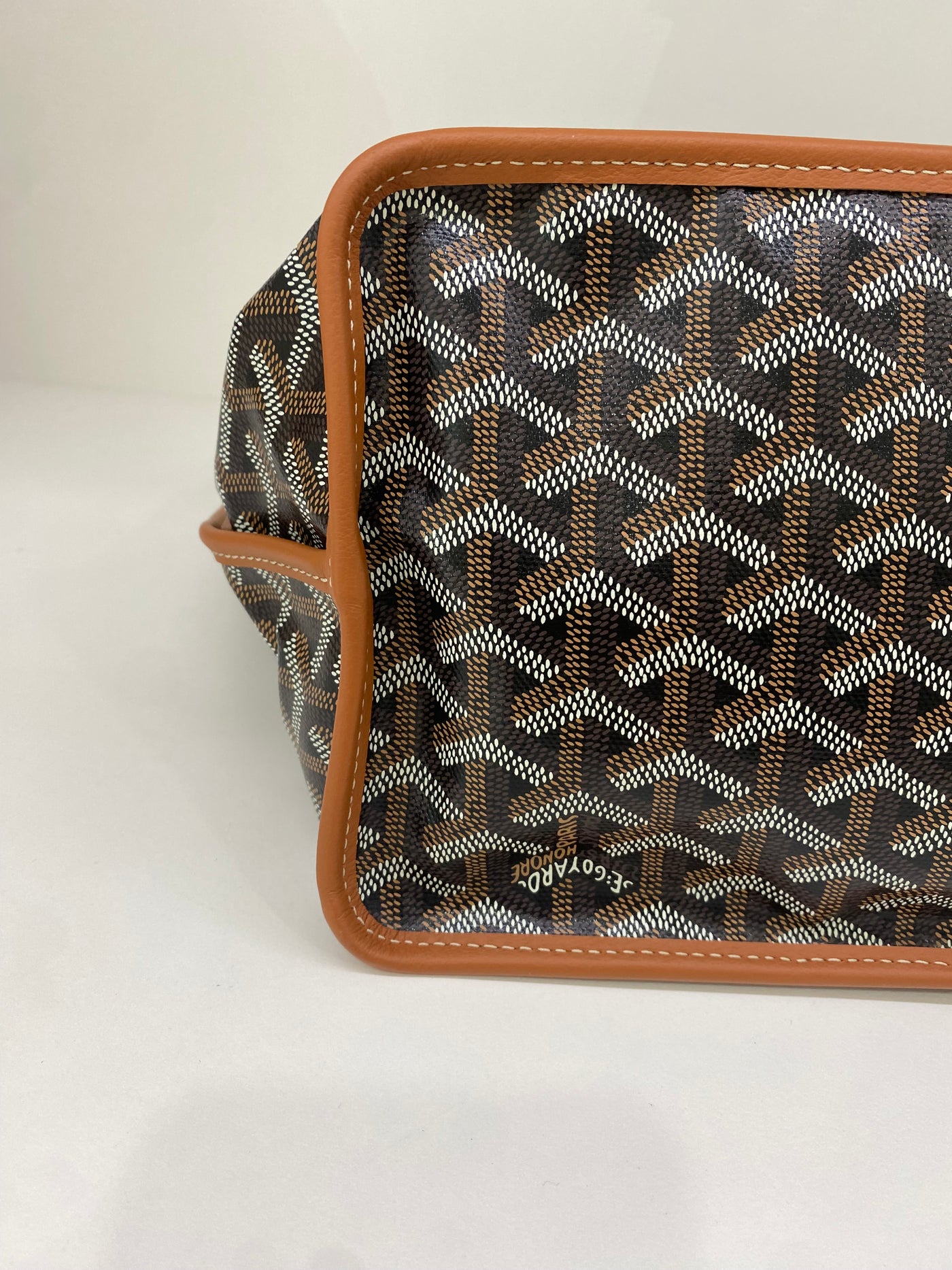 Goyard Anjou PM Black and Tan