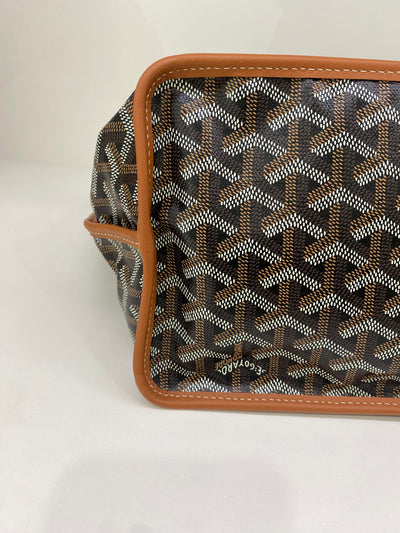 Goyard Anjou PM Black and Tan
