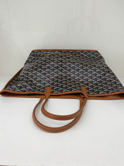 Goyard Anjou PM Black and Tan