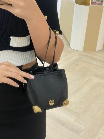 Louis Vuitton Noe Purse LV Charms Black GHW