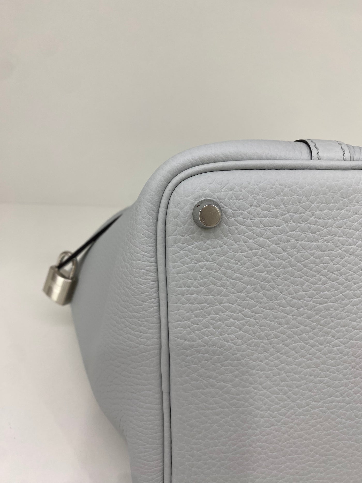 Hermes Picotin 18 Togo Bleu Pale PHW