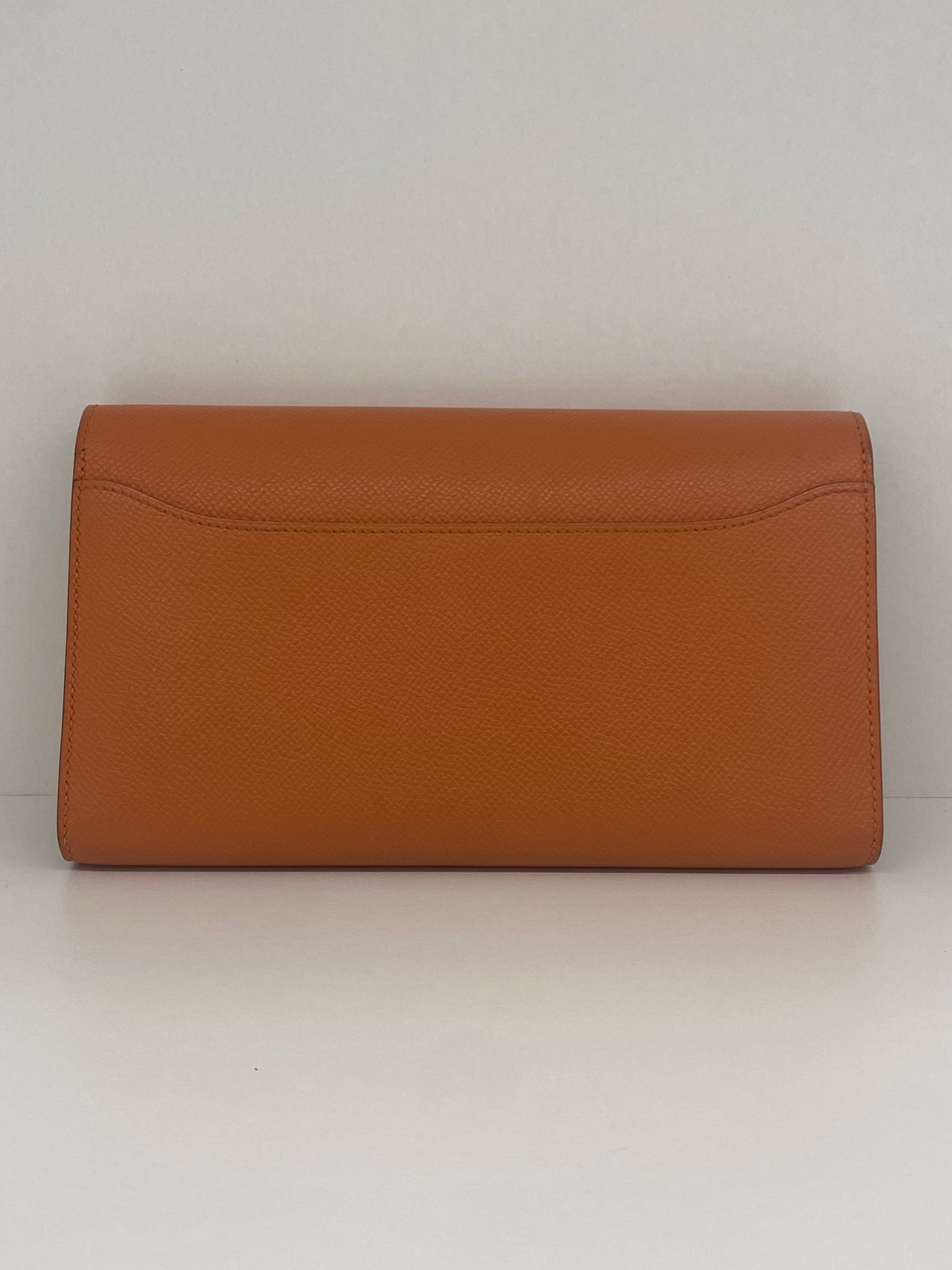 Hermes Constance Long Wallet - Orange PHW