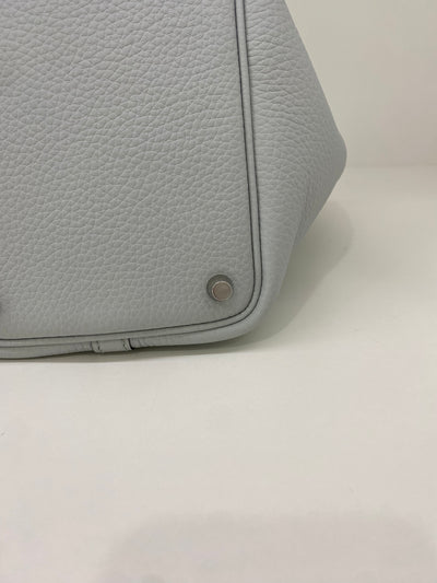 Hermes Picotin 18 Togo Bleu Pale PHW