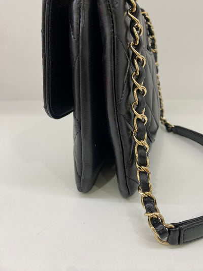 Chanel Trendy Flap Black Lambskin GHW
