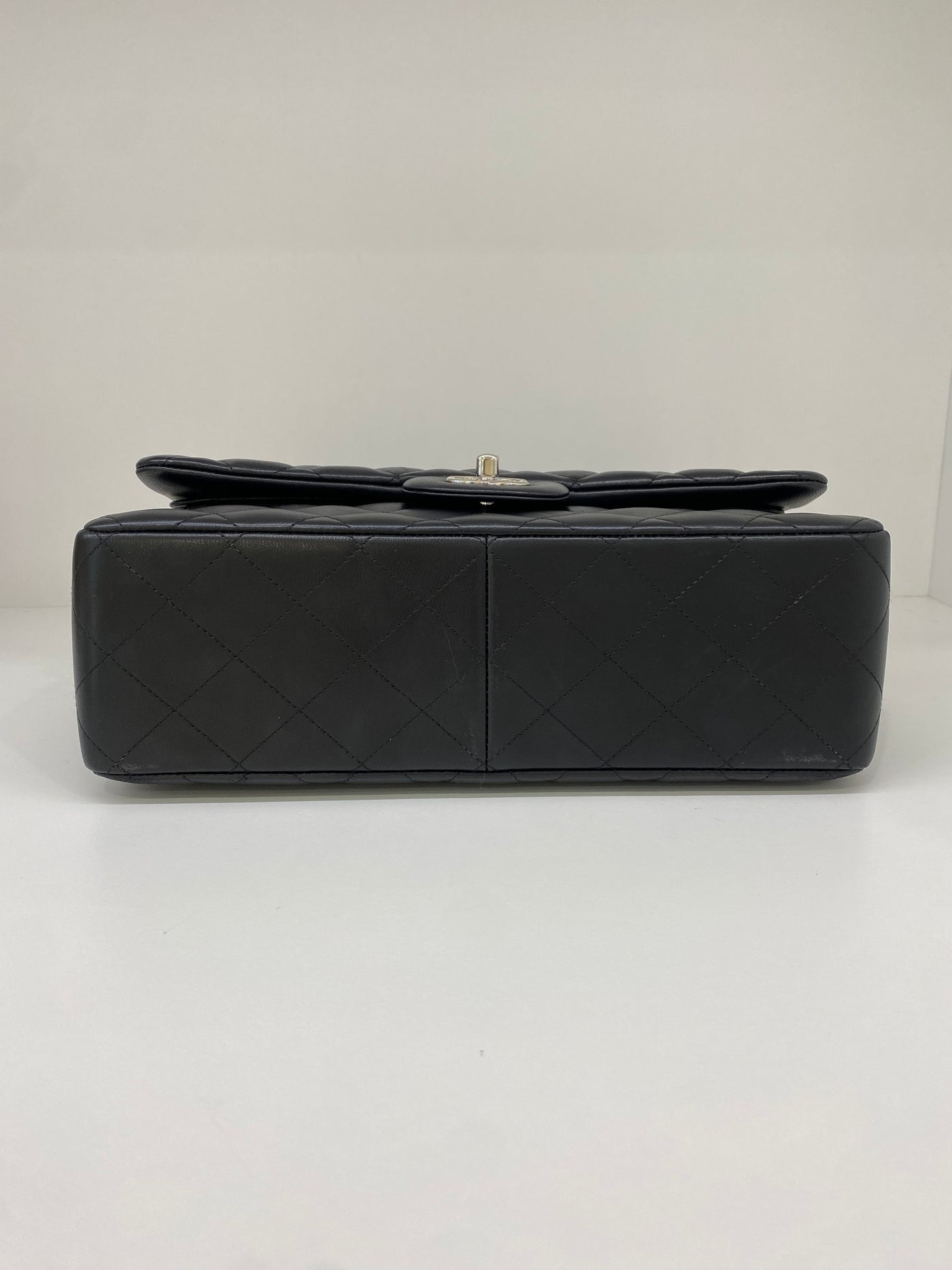 Chanel Classic Flap Jumbo Black Lambskin SHW
