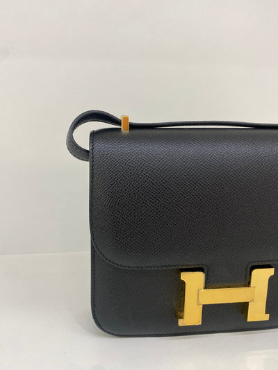 Hermes Constance 18 Noir GHW