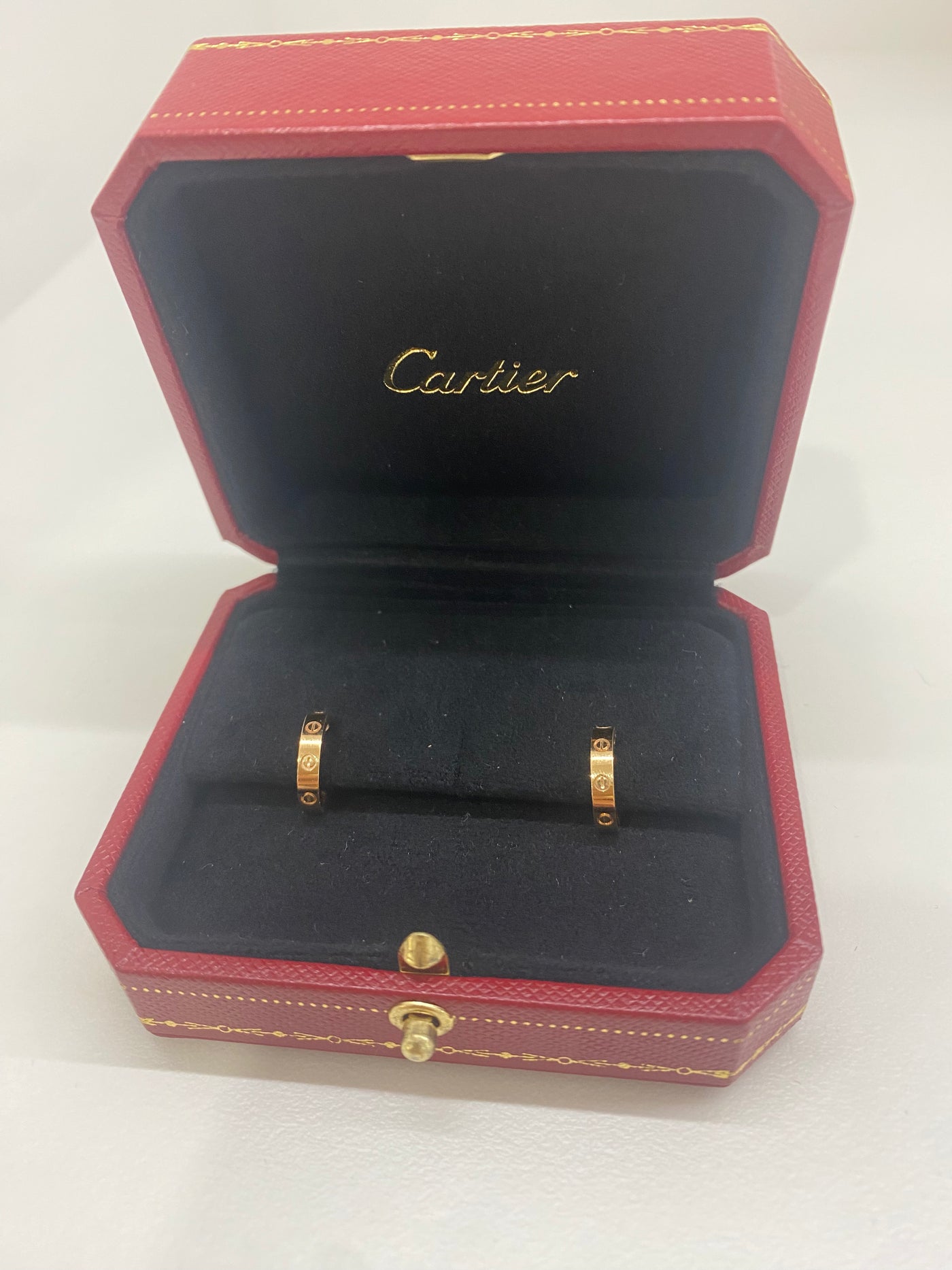 Cartier Love Earrings Rose Gold