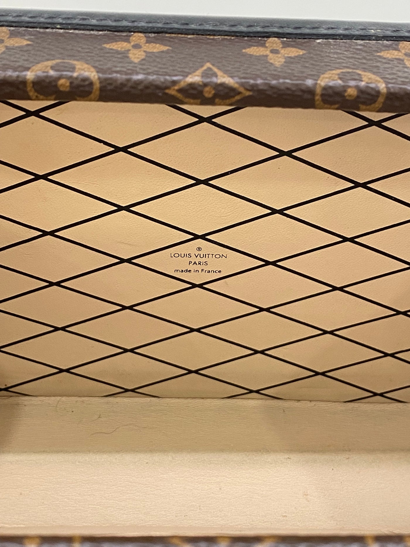 Louis Vuitton Petite Malle Reverse Monogram GHW