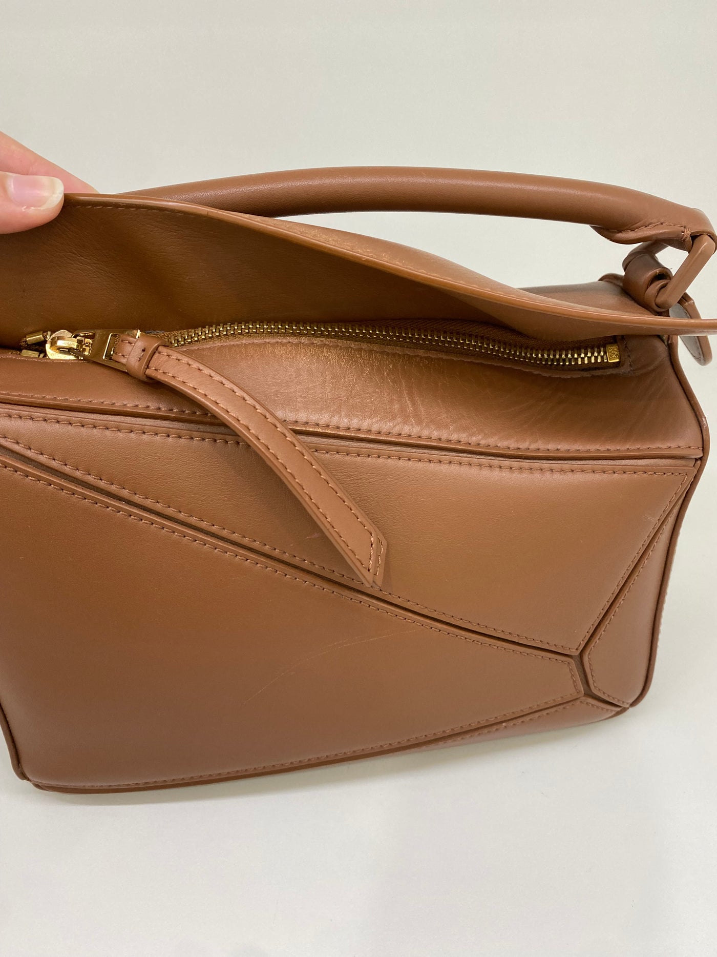 Loewe Puzzle Bag Small Brown