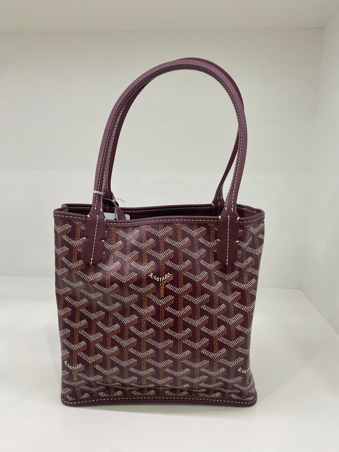 Goyard Anjou Goyard Supreme Goyard Anjou Tote Mini Black In