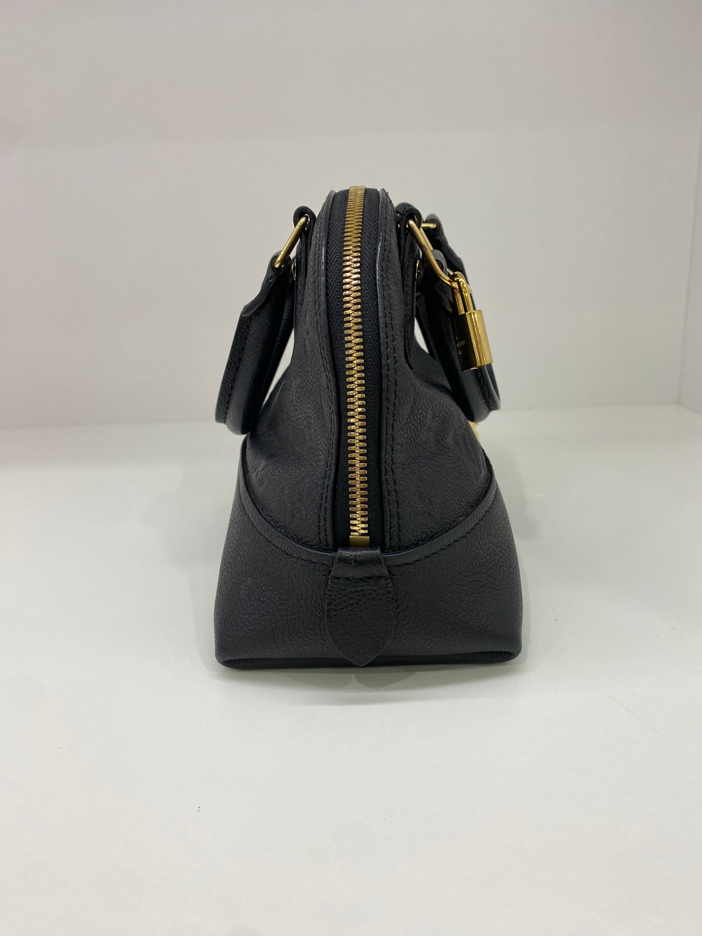 Louis Vuitton Alma Black Empriente Leather GHW