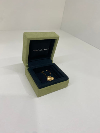 Van Cleef & Arpels Vintage Alhambra Pendant Necklace Gold