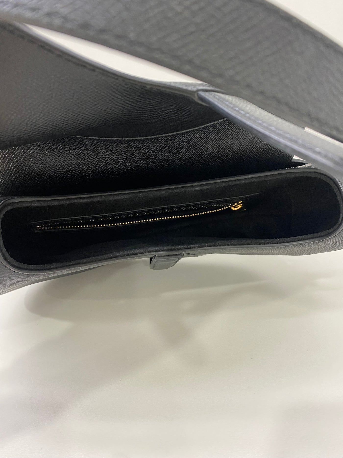 Dior Saddle Black GHW (with strap)