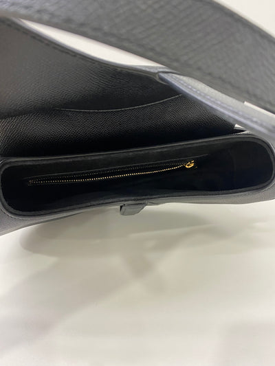 Dior Saddle Black GHW (with strap)