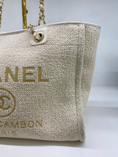 Chanel Deauville Beige Boucle GHW