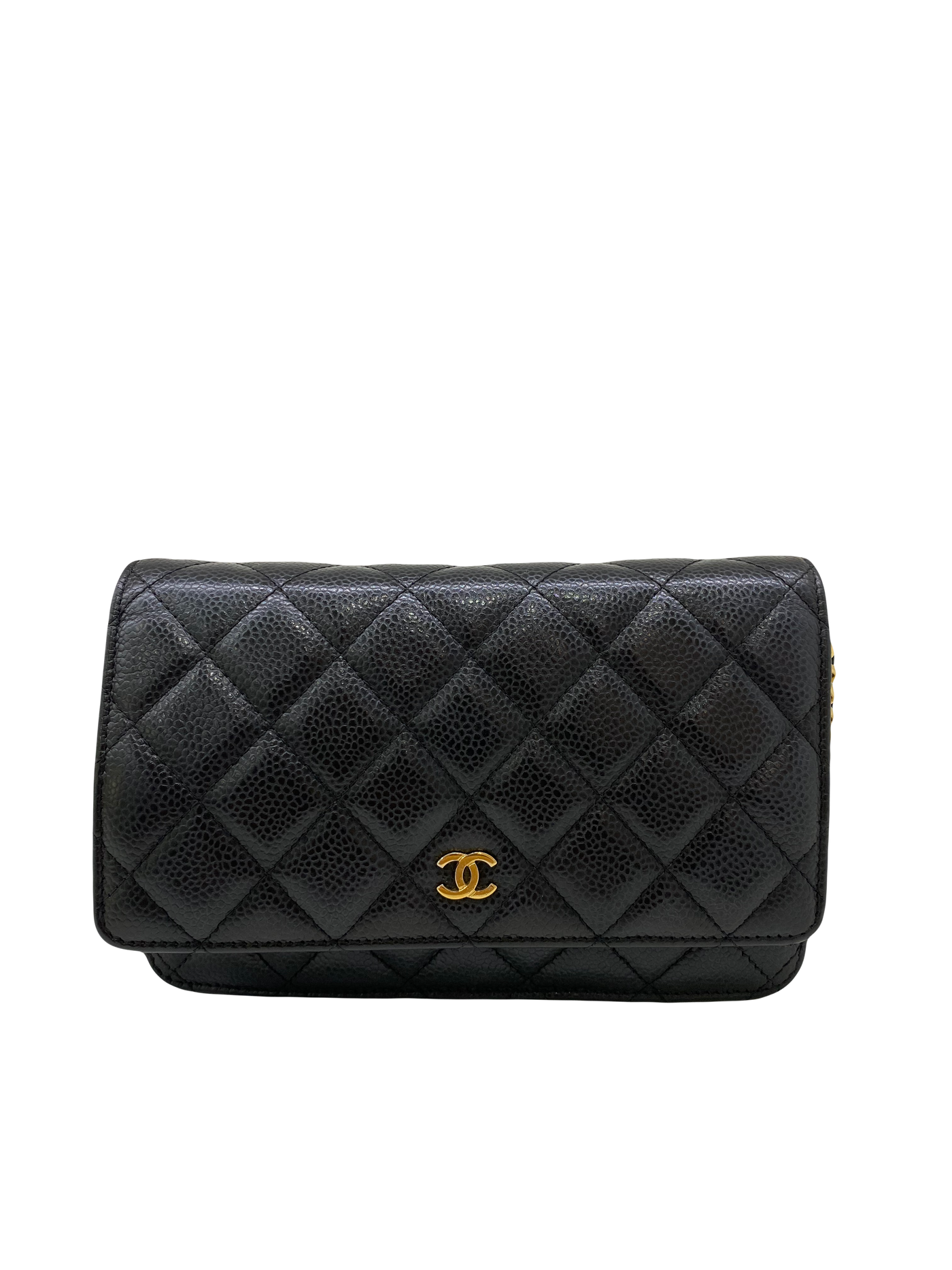 Chanel WOC Black Caviar GHW