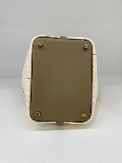 Hermes Picotin 18 Cargo Ecru/ Beige Marfa GHW