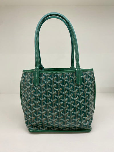 Goyard mini anjou - green