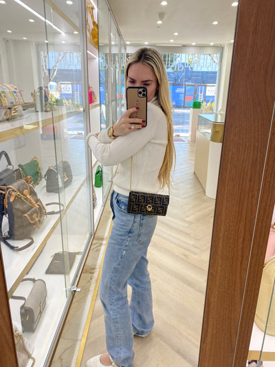 Fendi Continental With Chain
