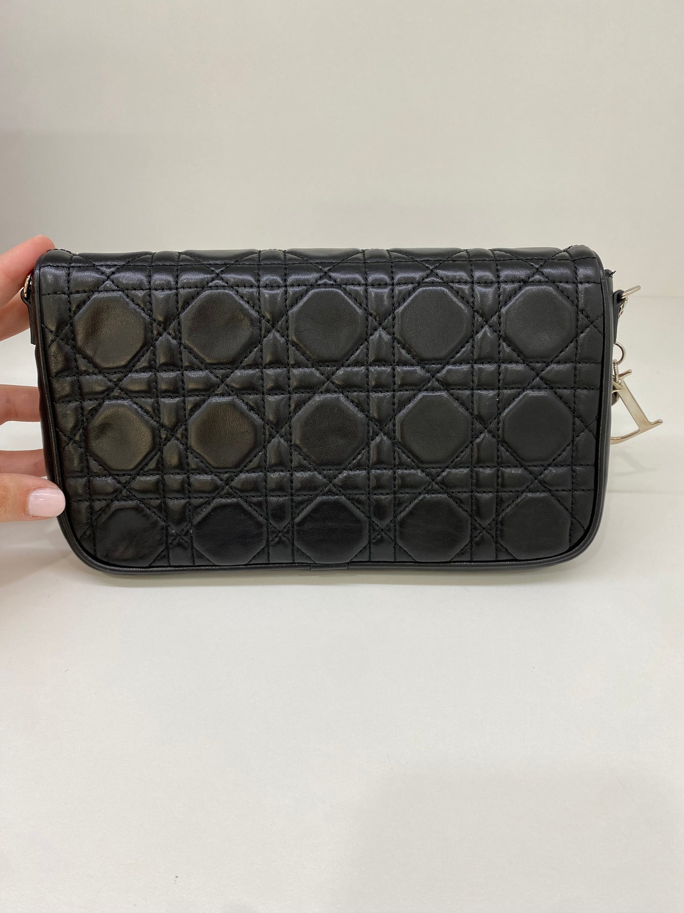 Dior Wallet On Chain Black SHW