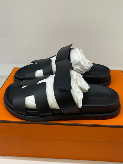 Hermes Chypre Black Size 35