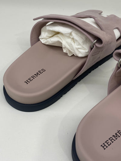 Hermes Chypre Rose Porcelain Size 38